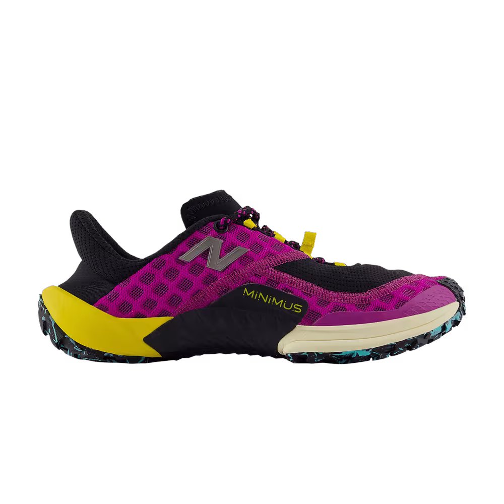 New Balance Women's Minimus Trail Purple Fuchsia Ginger Lemon