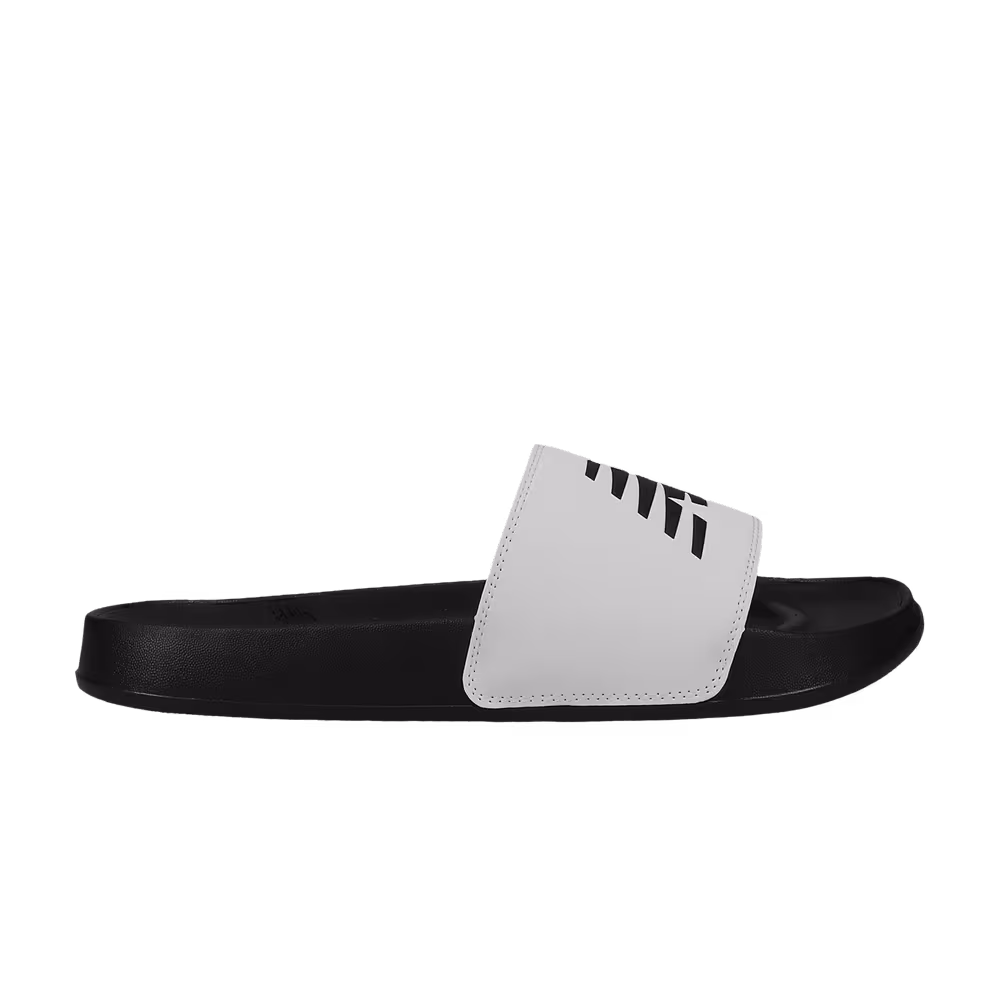 New Balance 200 Slide White Black