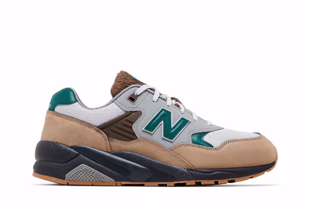 atmos x New Balance 580 Wood Escape, view 2