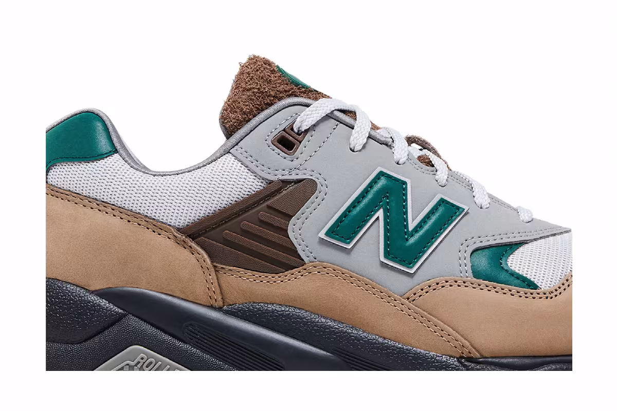 atmos x New Balance 580 Wood Escape, view 3