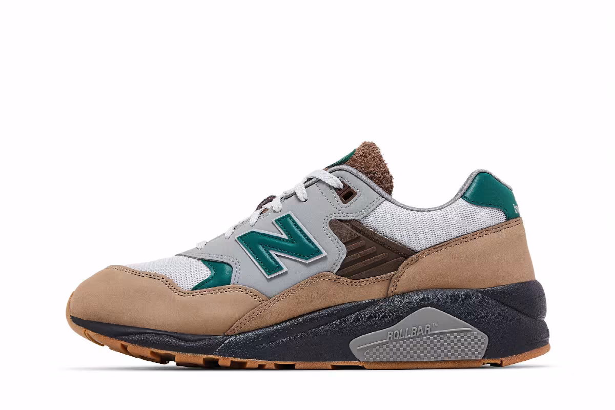 atmos x New Balance 580 Wood Escape, view 4