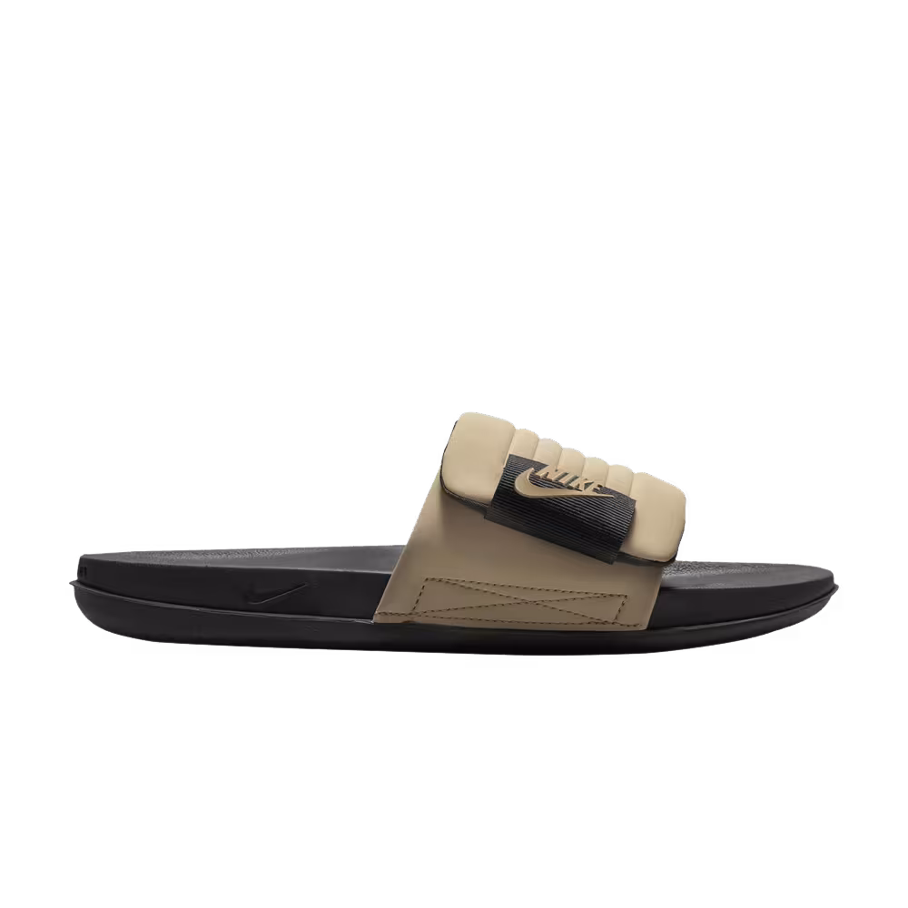 Nike Offcourt Adjust Slide Black Khaki