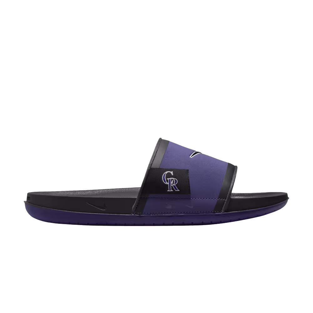 Nike MLB x Offcourt Slide Colorado Rockies