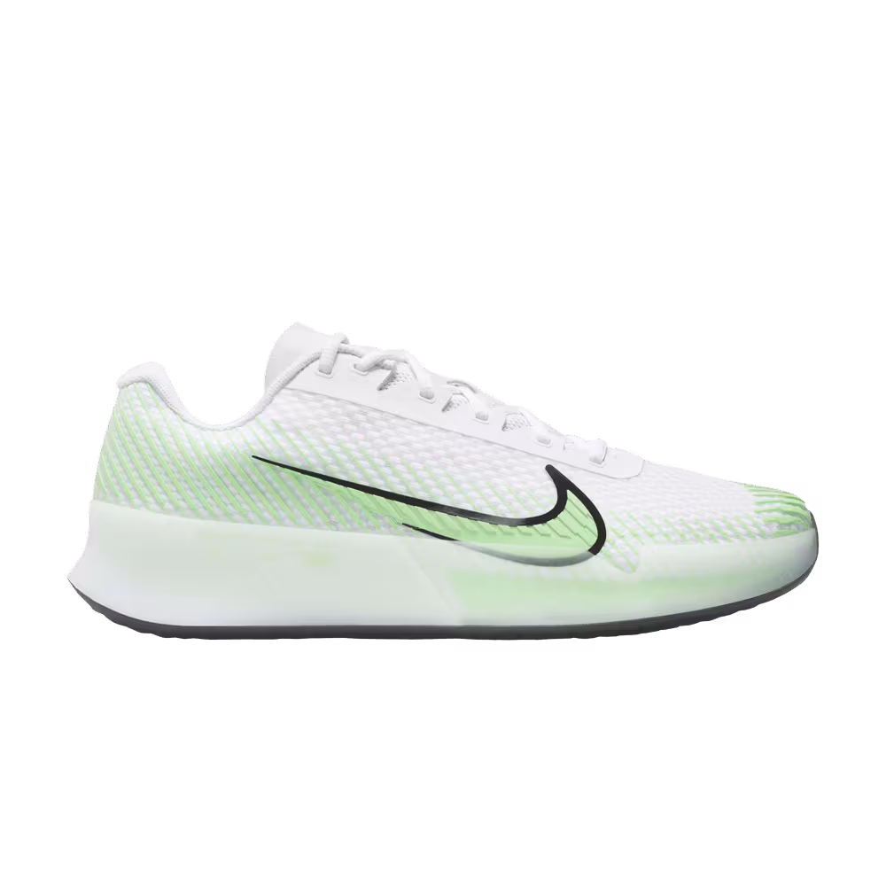 NikeCourt Air Zoom Vapor 11 HC White Poison Green