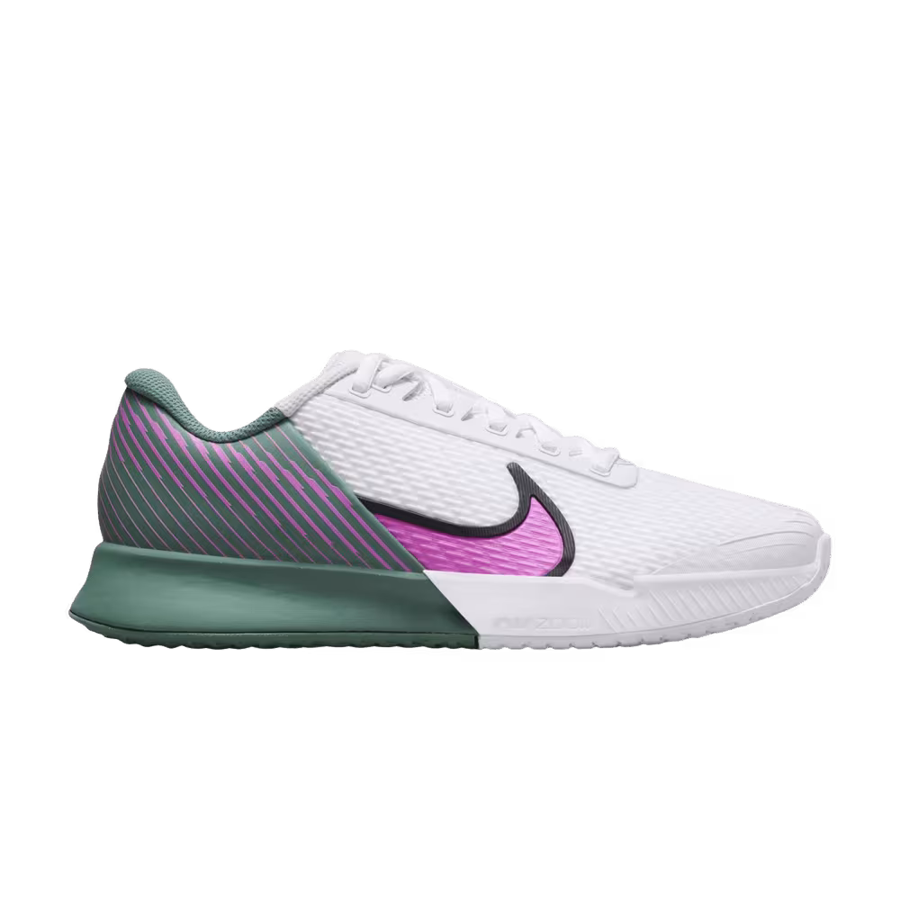 Women's NikeCourt Air Zoom Vapor Pro 2 HC White Bicoastal Playful Pink