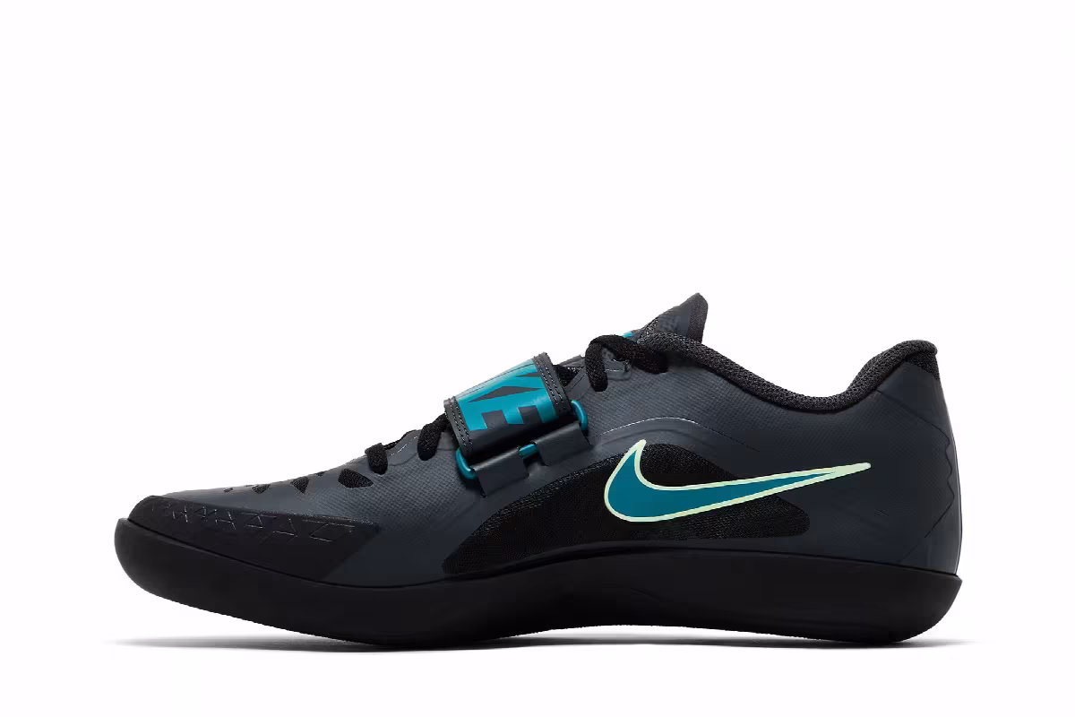 Nike Zoom Rival SD 2 Black Electric Algae, view 4
