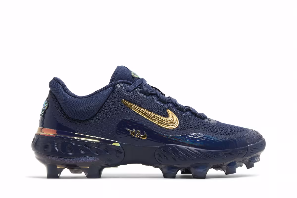 Nike Alpha Huarache Elite 4 Low Jackie Robinson Day, view 2