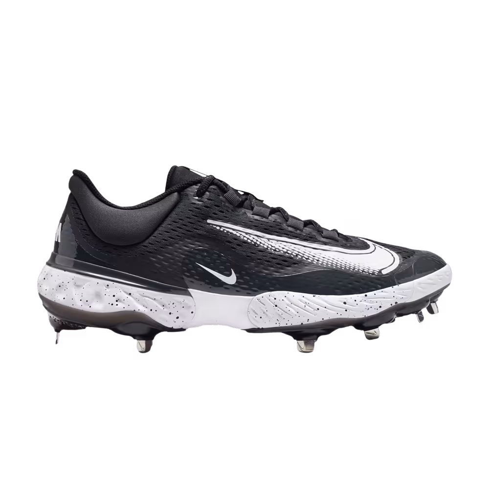 Nike Alpha Huarache Elite 4 Low Black Dark Smoke Grey