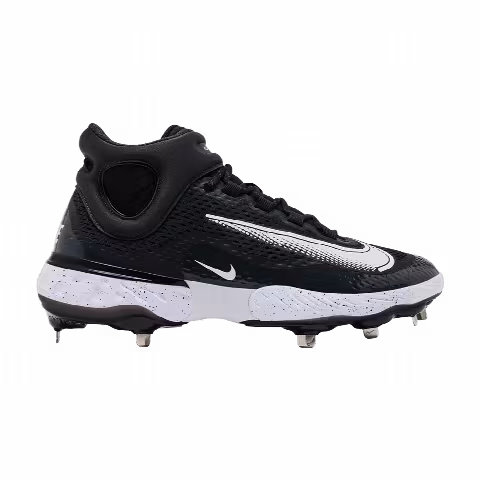 Nike Alpha Huarache Elite 4 Mid 'Black Dark Smoke Grey'