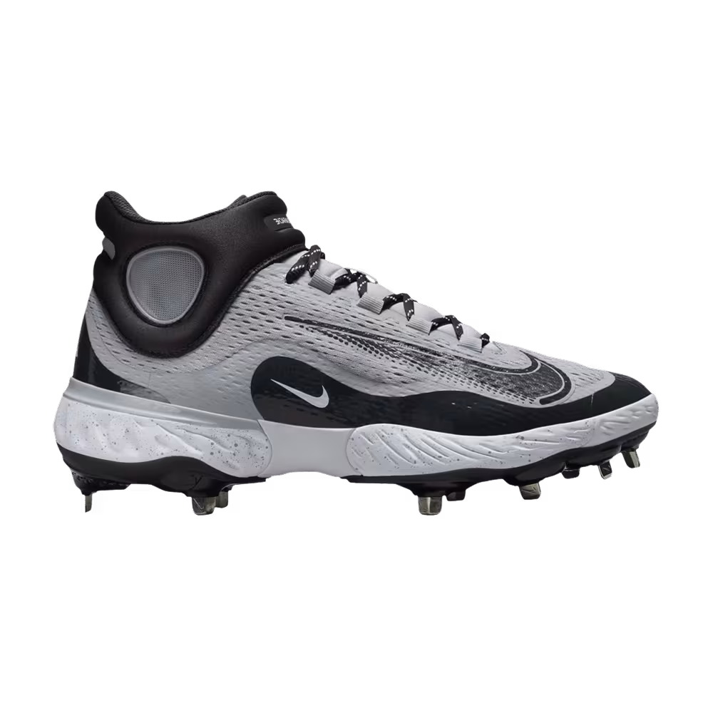 Nike Alpha Huarache Elite 4 Mid Wolf Grey