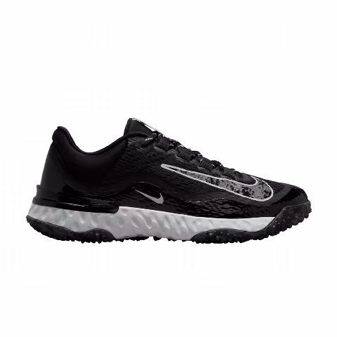 Nike Wmns Alpha Huarache Elite 4 TF 'Black Pure Platinum'