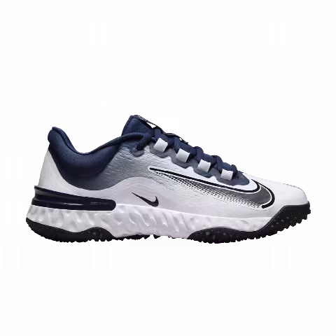 Nike Wmns Alpha Huarache Elite 4 TF 'Midnight Navy White'