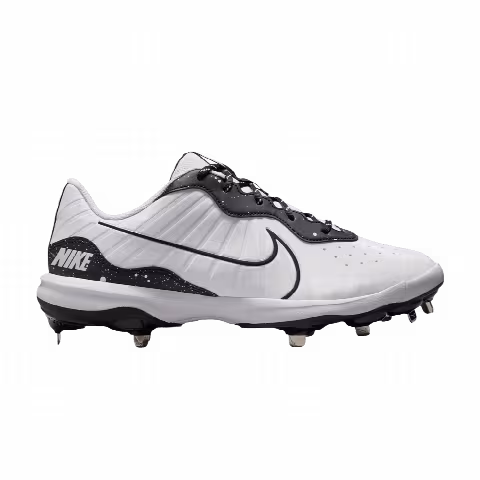 Nike Alpha Huarache Varsity 4 Low 'White Black Speckled'
