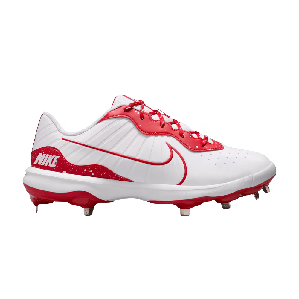 Nike Alpha Huarache Varsity 4 Low University Red Speckled