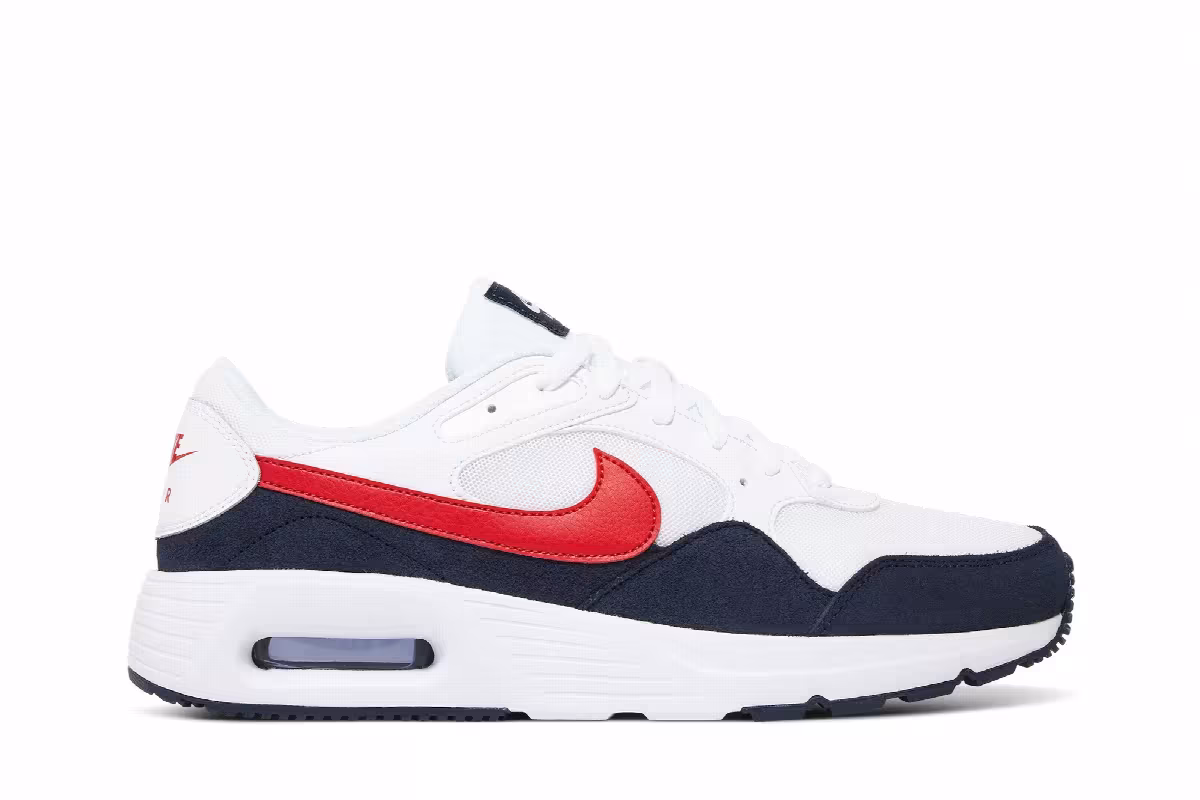 Nike Air Max SC White University Red, view 2