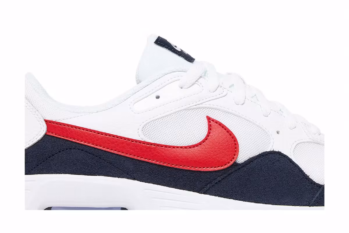 Nike Air Max SC White University Red, view 3