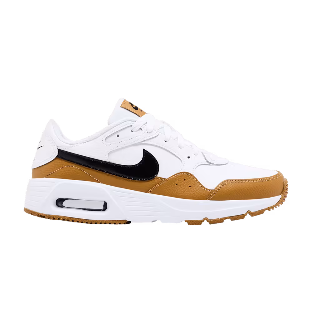 Nike Air Max SC Leather White Wheat Black