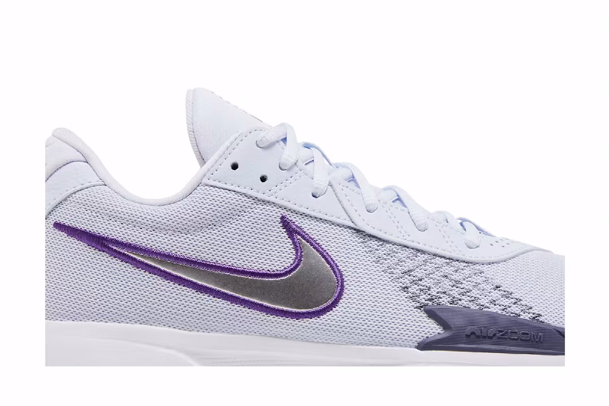 Nike Women's Air Zoom GT Cut Academy Grey Barely Grape, view 3