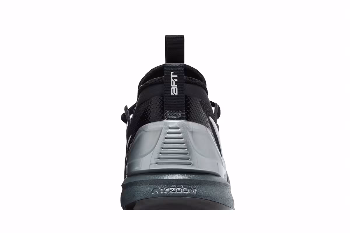 Nike Force Trout 9 Elite MCS Black Metallic Silver, view 8