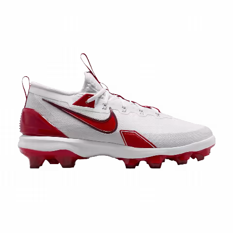 Nike Force Trout 9 Elite MCS 'White/Pure Platinum/Team Red/University Red'