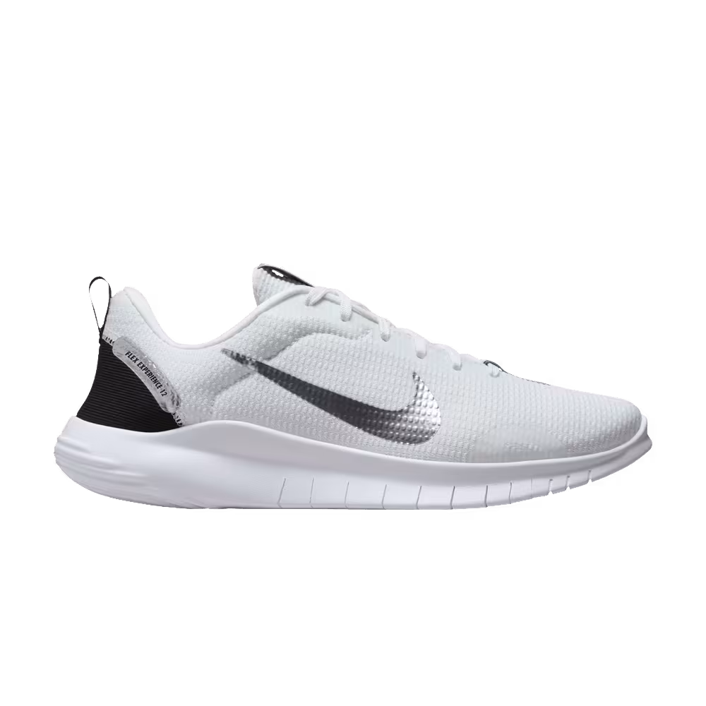 Nike Women's Flex Experience Run 12 Premium Summit White Metallic Silver
