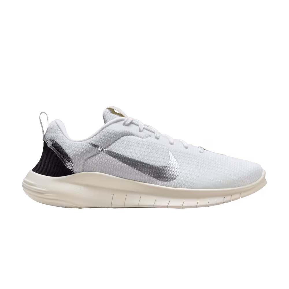 Nike Women's Flex Experience Run 12 White Metallic Silver