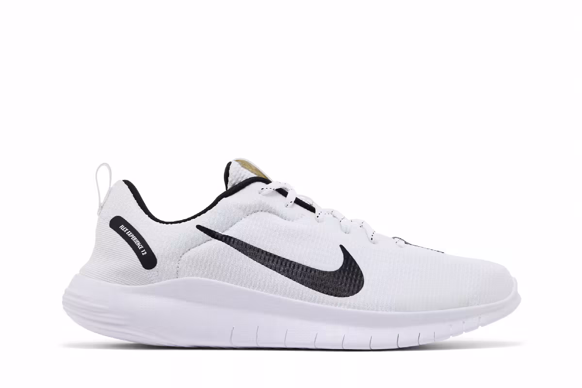 Nike Flex Experience Run 12 White Black, view 2
