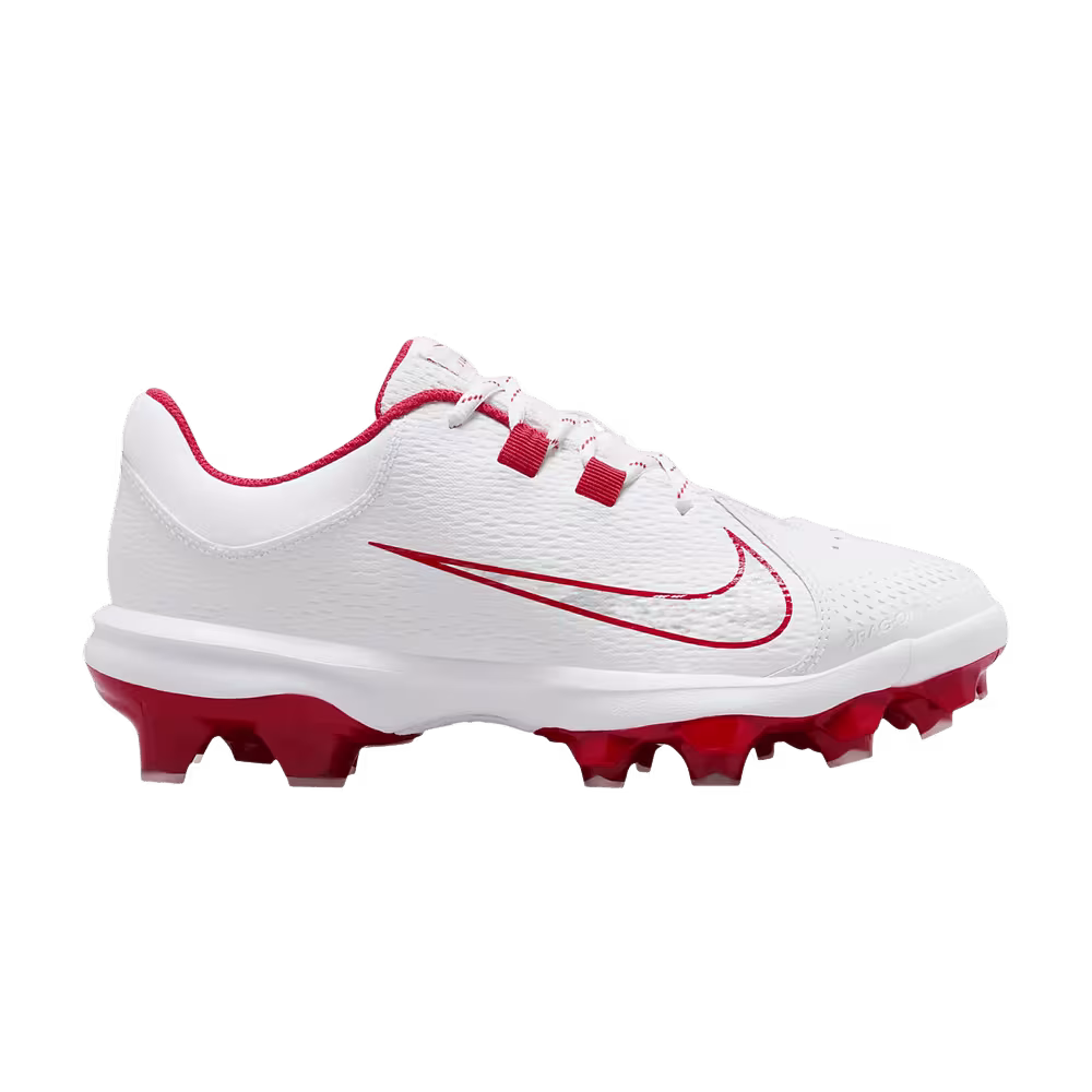 Nike Women's Hyperdiamond 4 Pro MCS White/Pure Platinum/University Red