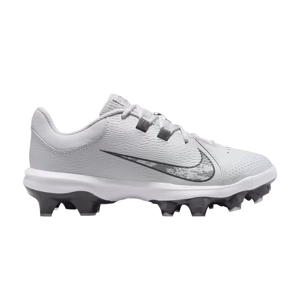 Nike Women's Hyperdiamond 4 Pro MCS Pure Platinum/Iron Grey/White/Wolf Grey