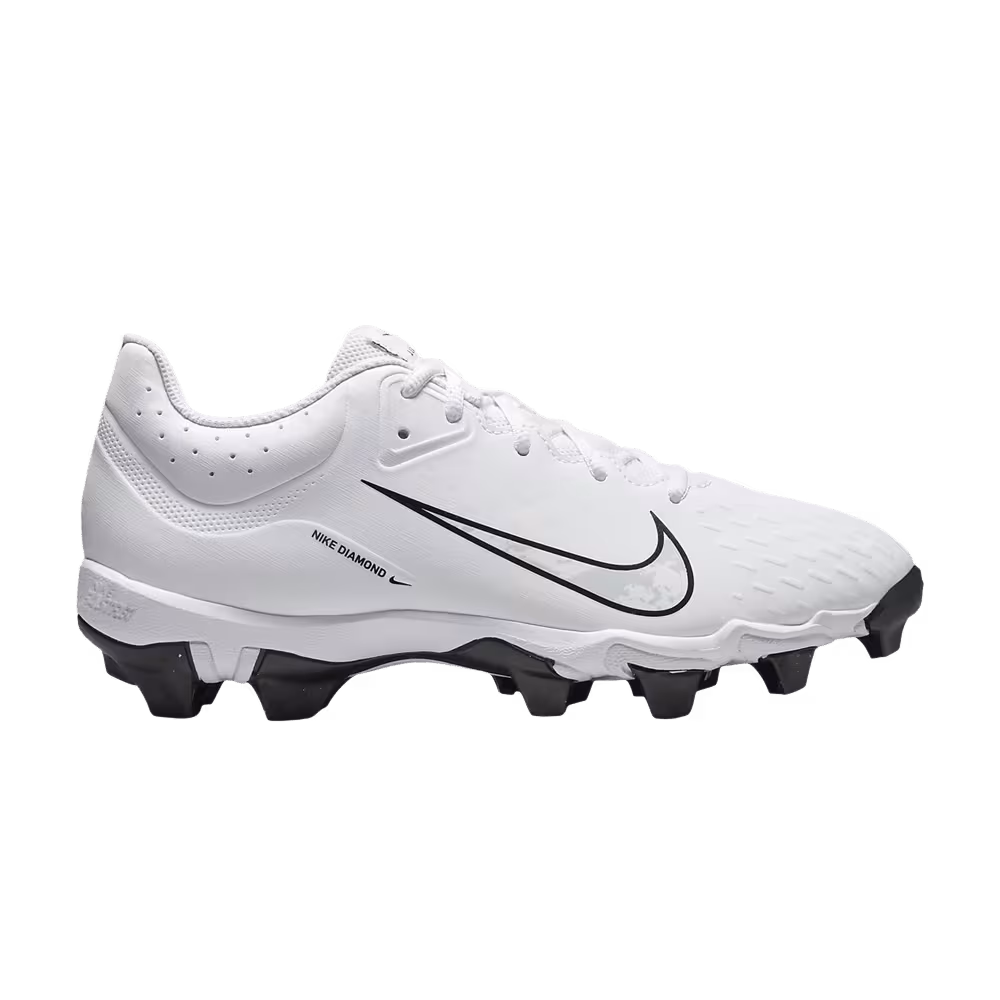 Nike Women's Hyperdiamond 4 Keystone White/Black/Pure Platinum
