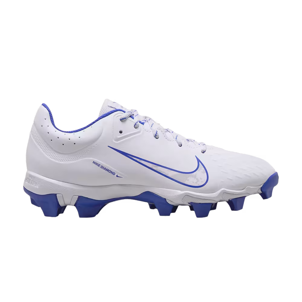 Nike Women's Hyperdiamond 4 Keystone White/Pure Platinum/Hyper Royal