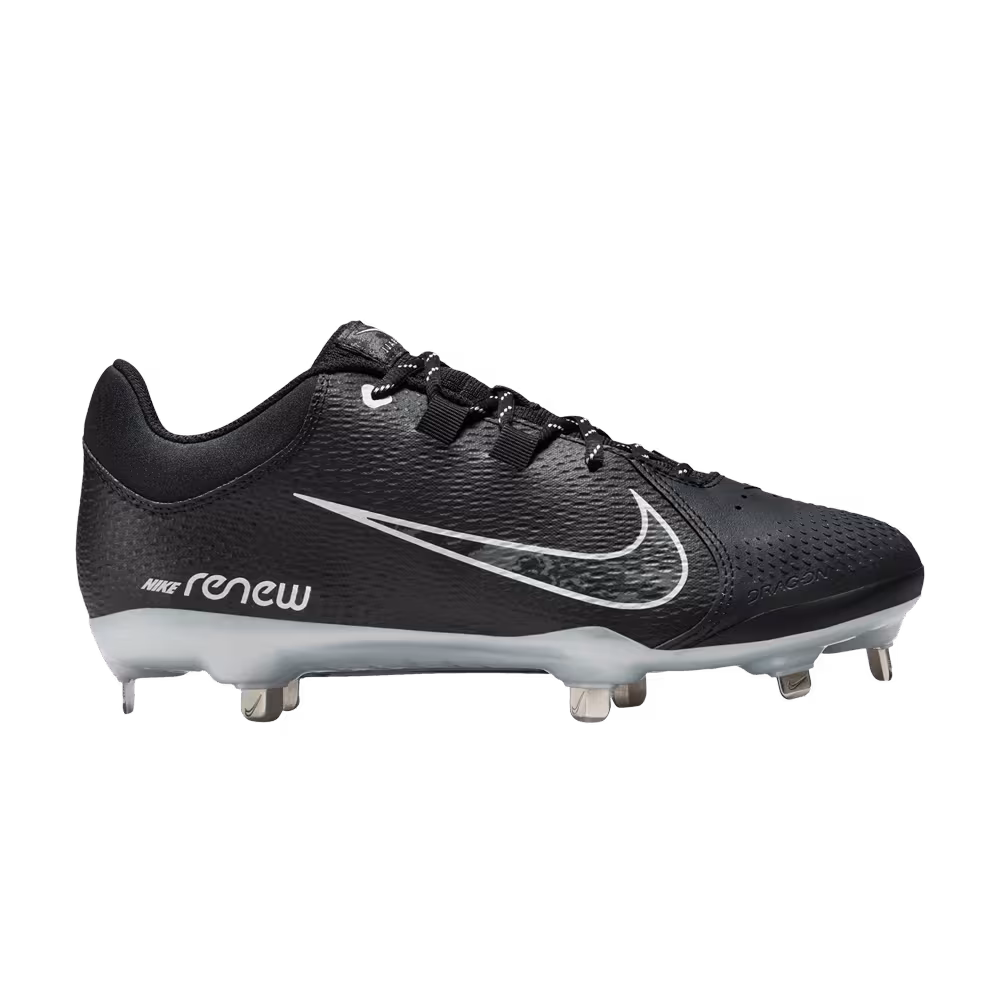 Nike Women's Hyperdiamond 4 Pro Black Pure Platinum