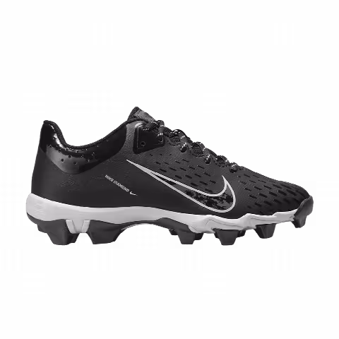 Nike Hyperdiamond 4 Keystone GS 'Black/Pure Platinum/Iron Grey'