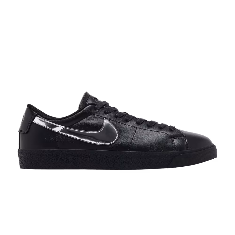Dancer Skateboards x Nike Zoom Blazer Low SB Black Metallic Silver