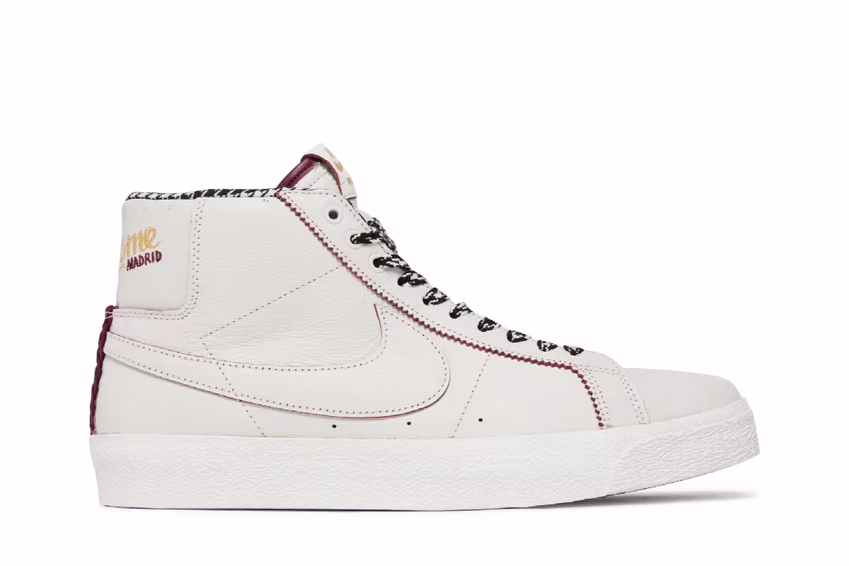 Men's Welcome Skateboarding x Nike Zoom Blazer Mid SB Casa Welcome Madrid, view 2