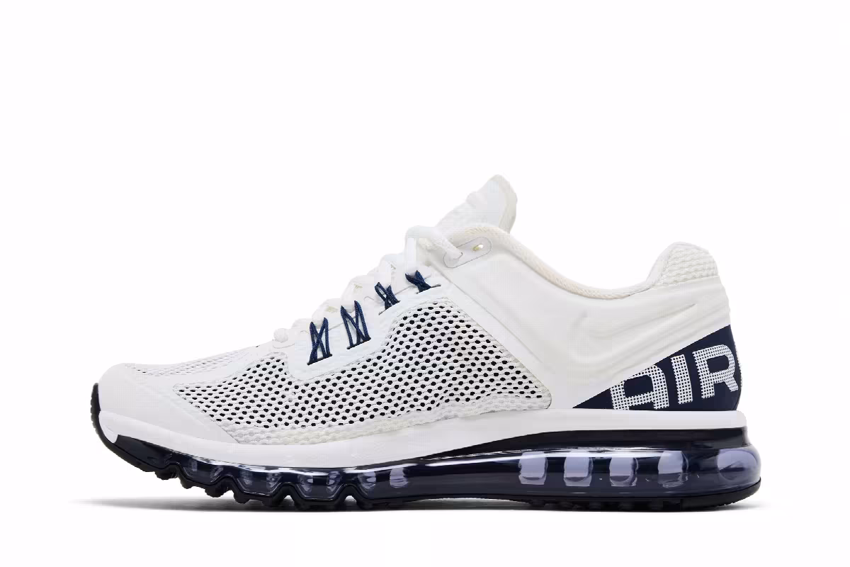 Nike Air Max 2013 Summit White Midnight Navy, view 4