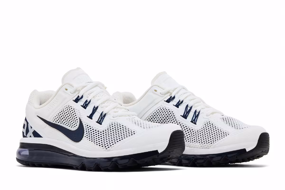 Nike Air Max 2013 Summit White Midnight Navy, view 9
