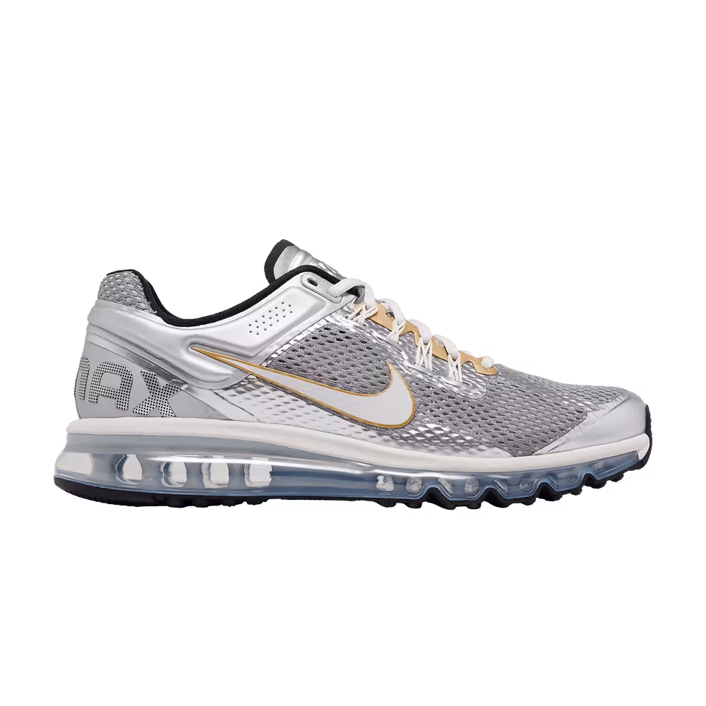 Nike Air Max 2013 Metallic Silver Gold