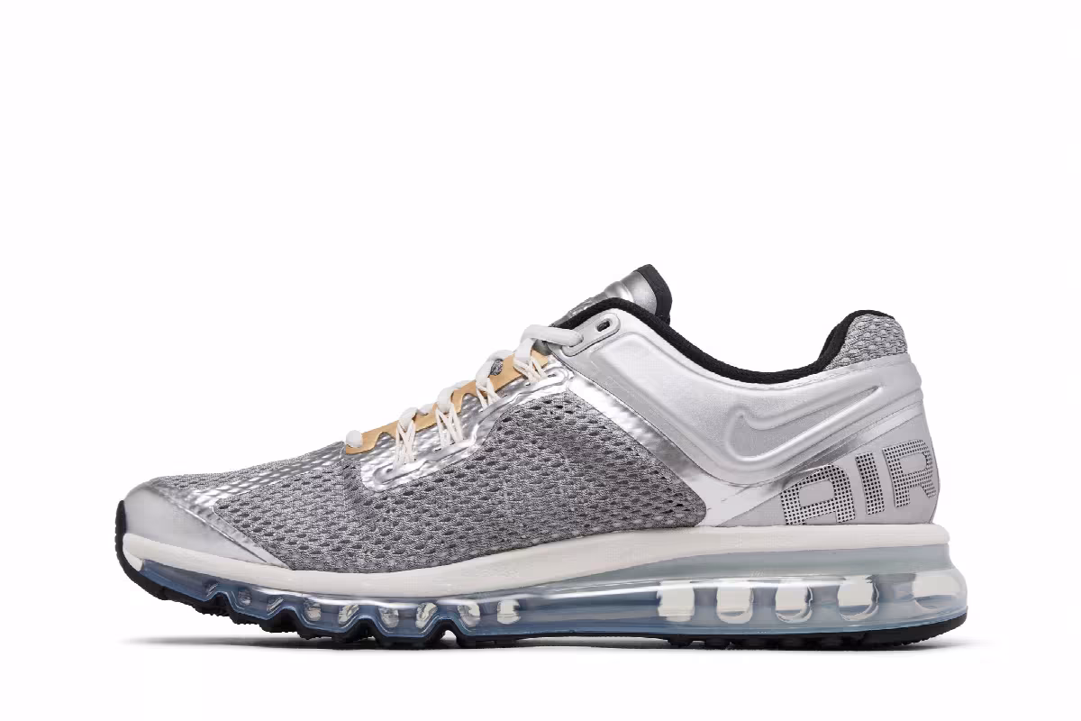 Nike Air Max 2013 Metallic Silver Gold, view 4