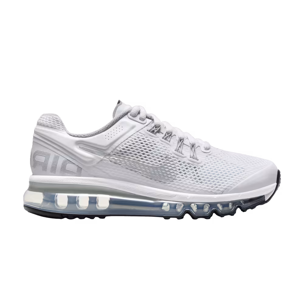 Nike Air Max 2013 GS White Metallic Silver 2024