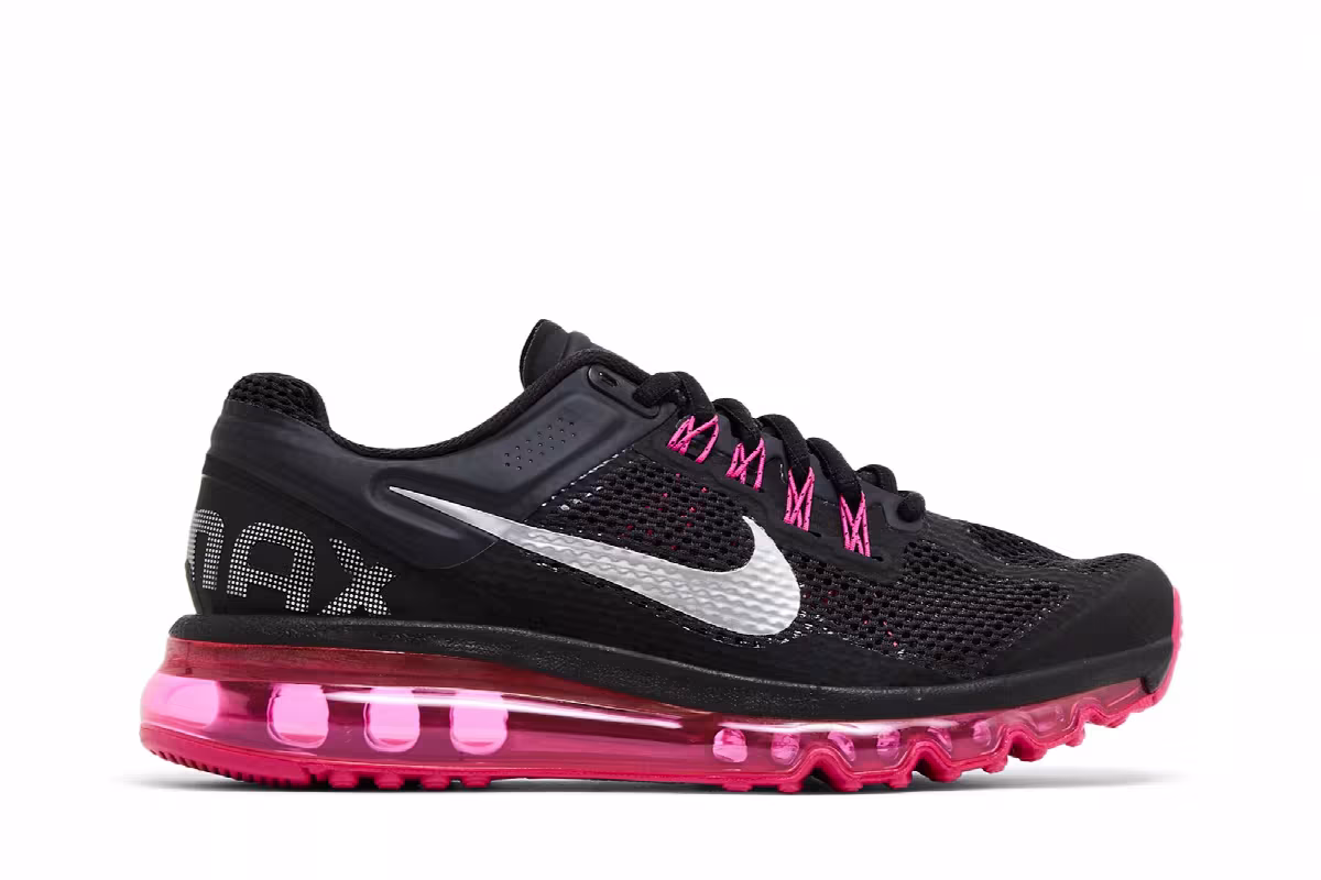Nike Air Max 2013 GS Black Fusion Pink, view 2