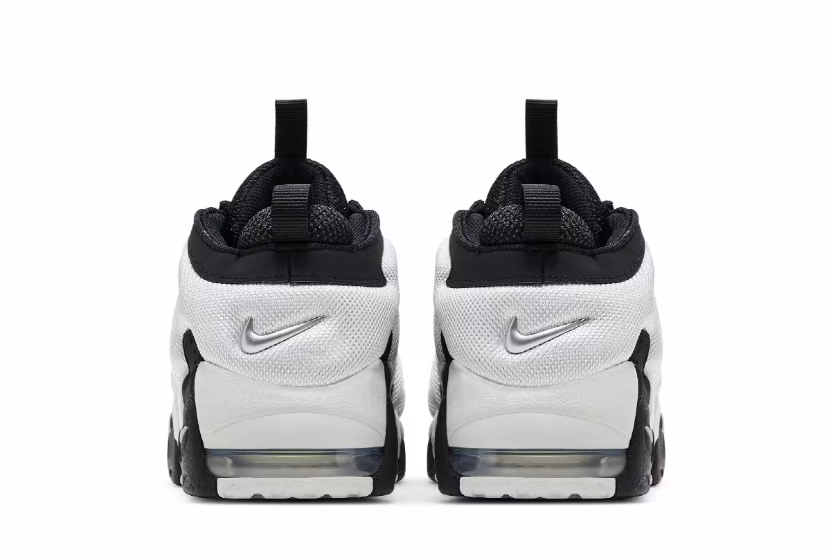 Nike Air More Uptempo Low Black Photon Dust, view 7