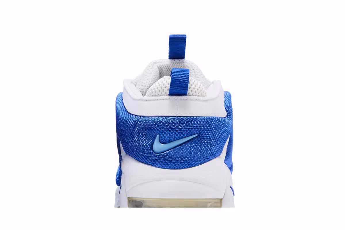 Nike Air More Uptempo Low White Hyper Royal, view 8