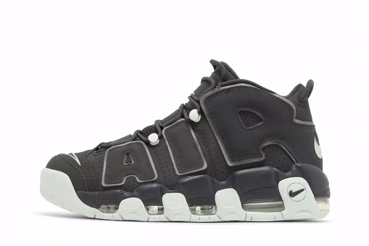 Nike Air More Uptempo Dark Smoke Grey, view 4