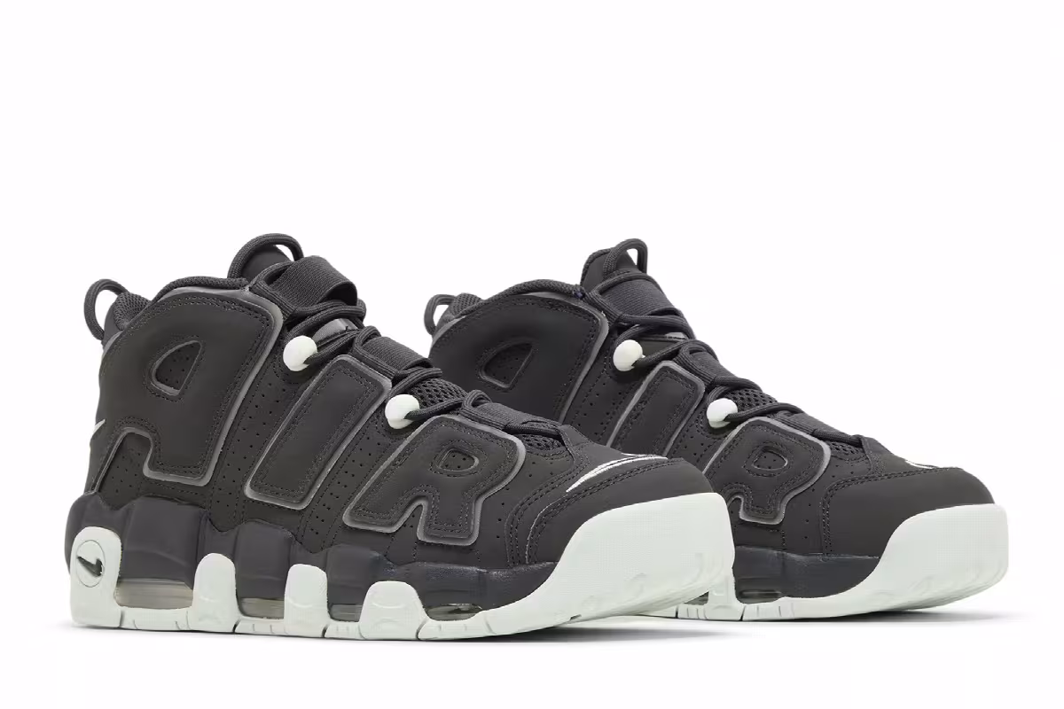 Nike Air More Uptempo Dark Smoke Grey, view 9