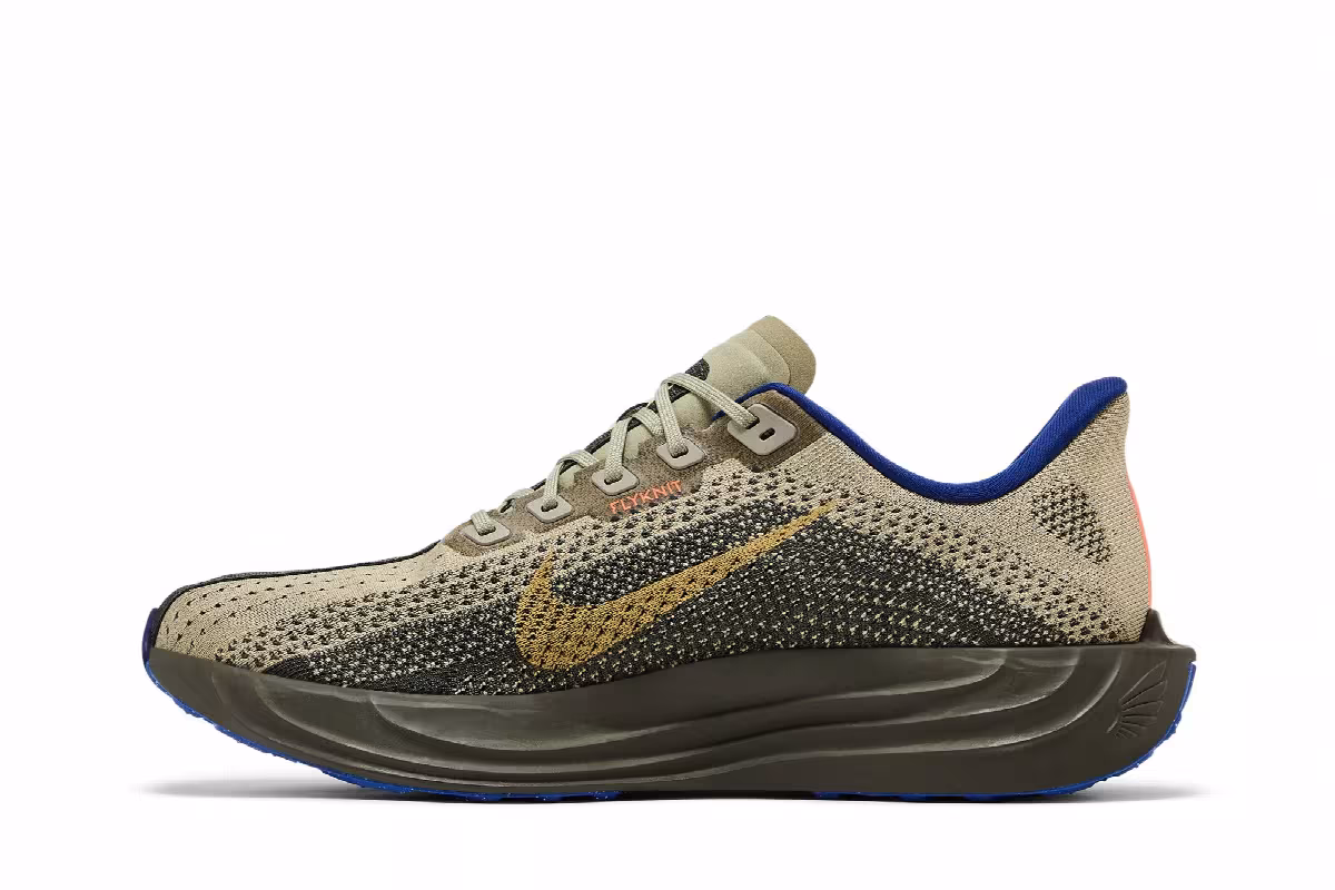 Nike Pegasus Plus Cargo Khaki Racer Blue, view 4