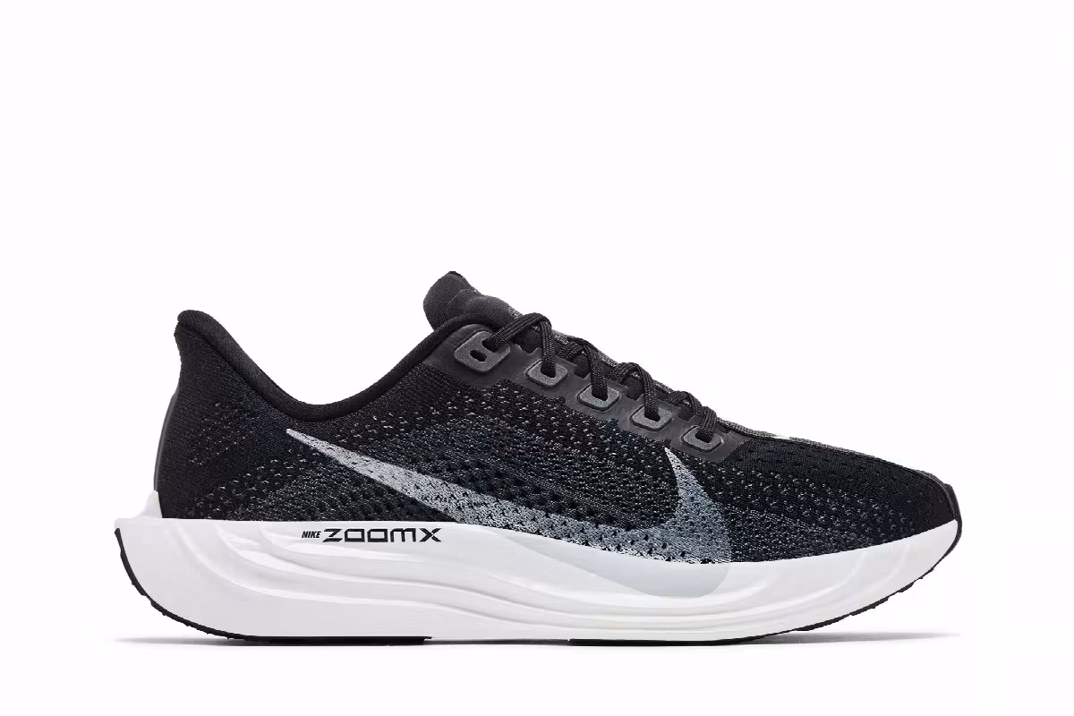 Nike Women's Pegasus Plus Black Pure Platinum, view 2