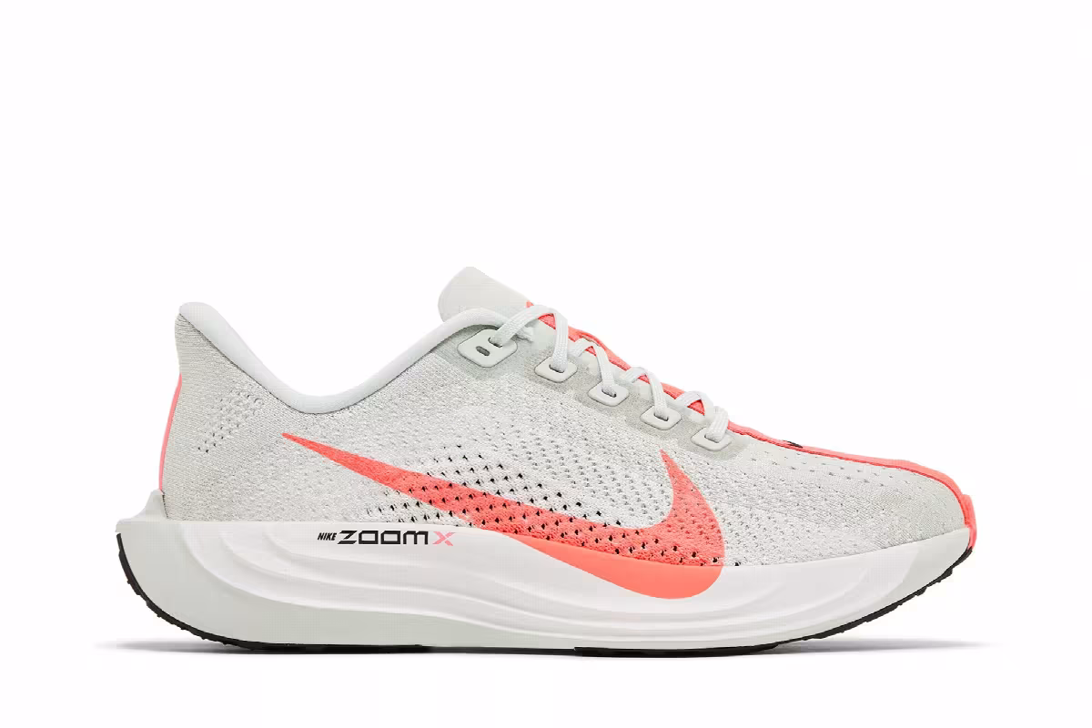 Nike Pegasus Plus Barely Grey Hot Punch, view 2