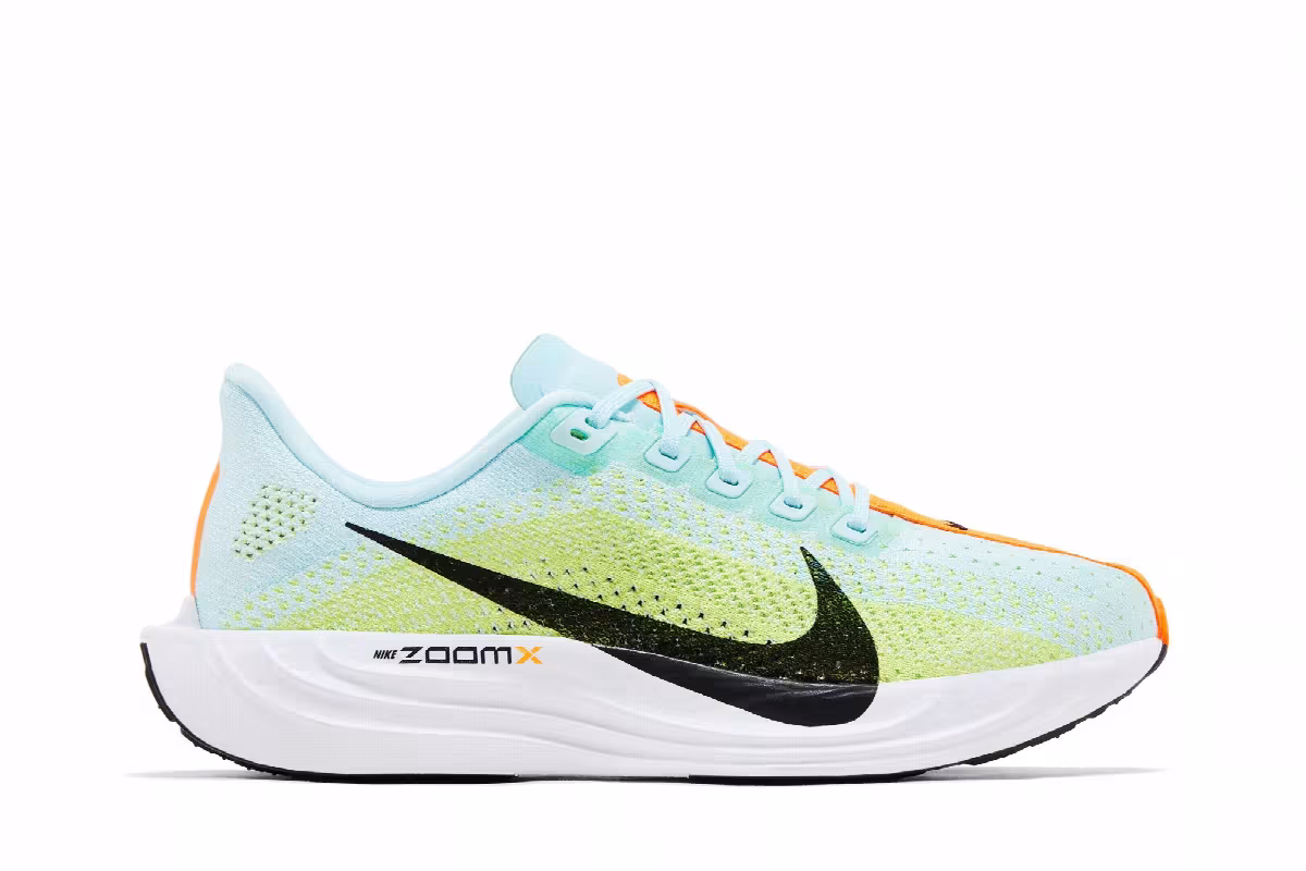 Nike Pegasus Plus Glacier Blue Life Lime, view 2