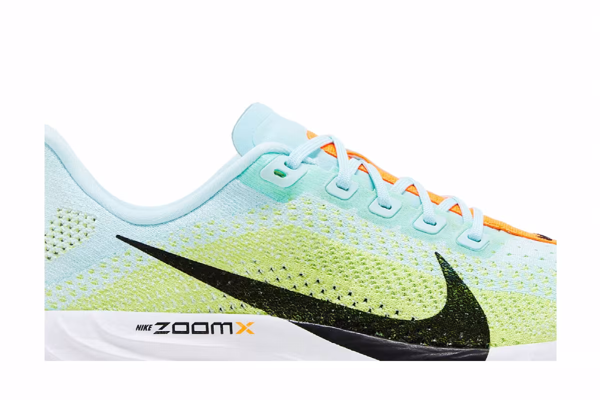 Nike Pegasus Plus Glacier Blue Life Lime, view 3